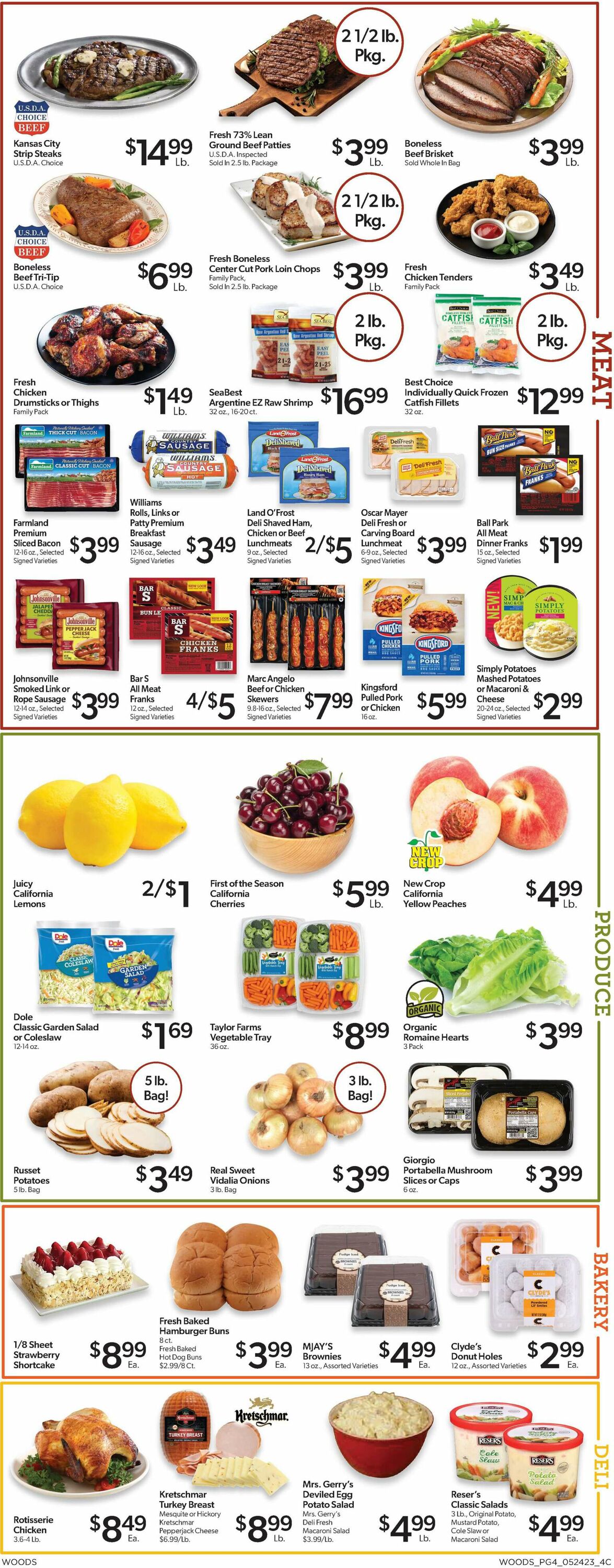 Catalogue Woods Supermarket from 05/24/2023