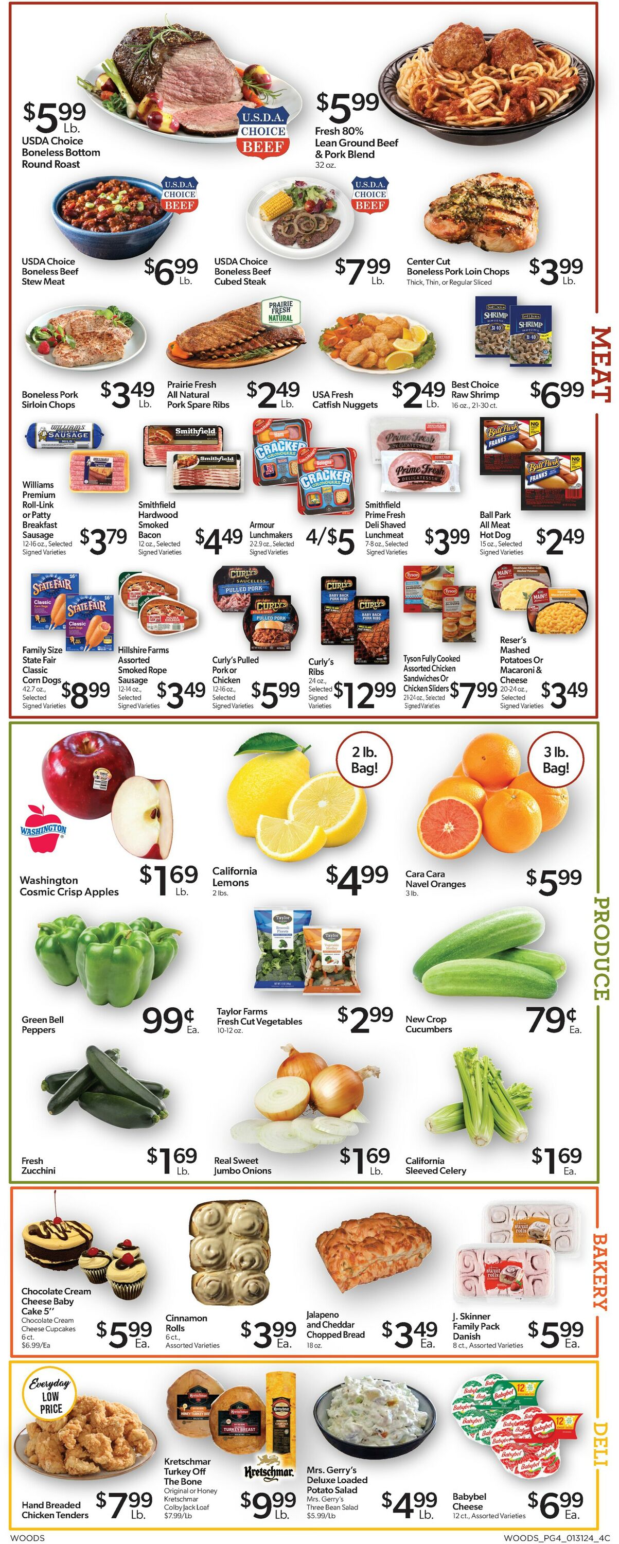 Catalogue Woods Supermarket from 01/31/2024