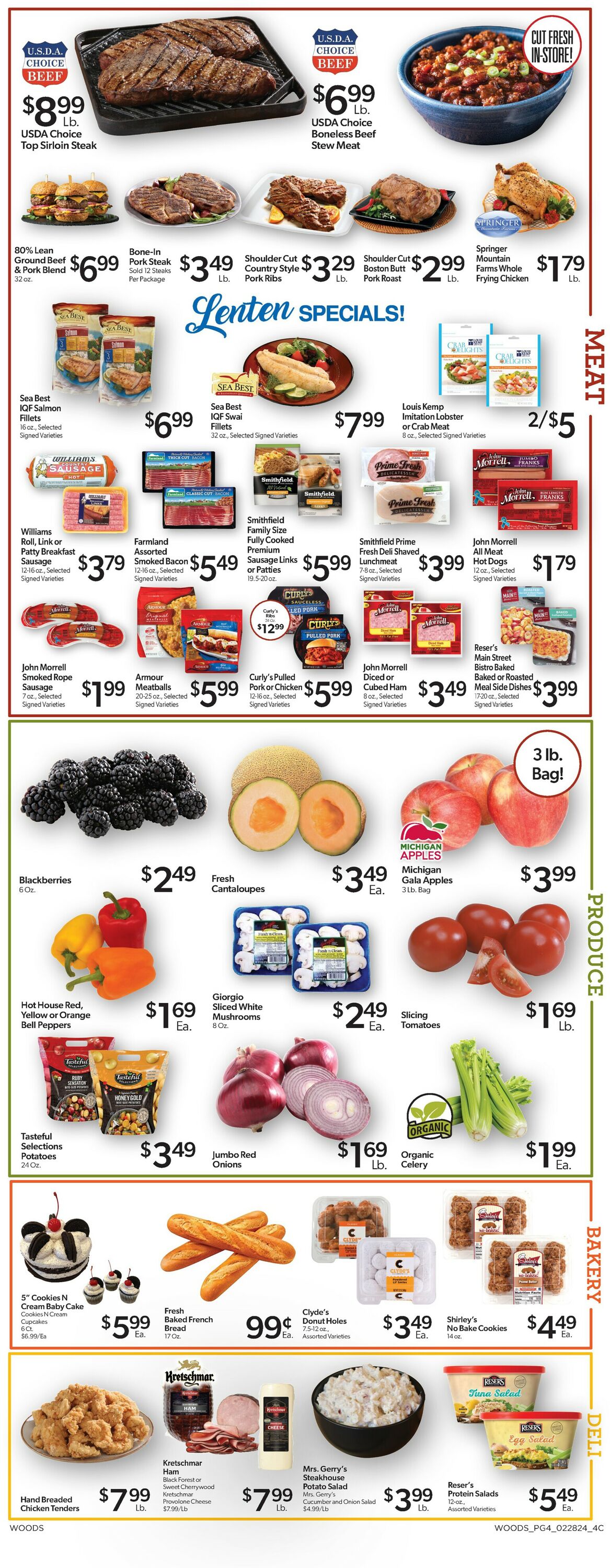 Catalogue Woods Supermarket from 02/28/2024