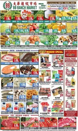 Catalogue 99 Ranch - Weekend Ad from 02/14/2020