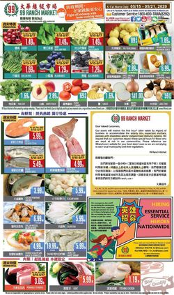 Catalogue 99 Ranch - Weekend Ad from 05/15/2020
