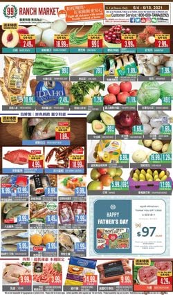 Catalogue 99 Ranch - Weekend Ad from 06/04/2021