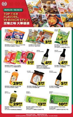 Catalogue 99 Ranch from 08/01/2025