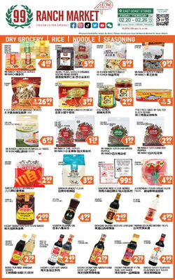 Catalogue 99 Ranch from 02/20/2026