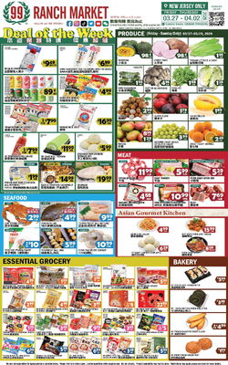 Catalogue 99 Ranch from 03/27/2026