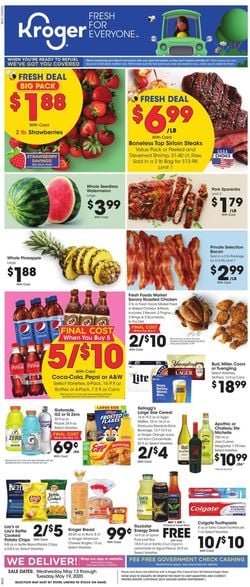 Catalogue Kroger from 05/13/2020