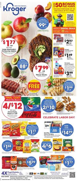 Catalogue Kroger from 09/01/2021