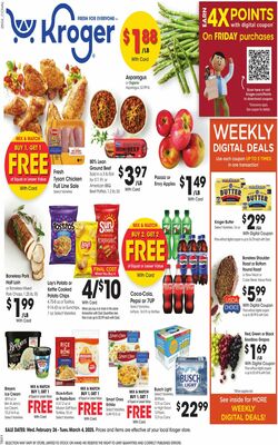 Catalogue Kroger from 02/26/2025