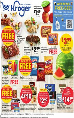 Catalogue Kroger from 09/11/2024