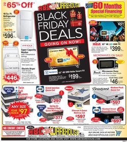 Catalogue ABC Warehouse Black Friday 2020 from 11/08/2020