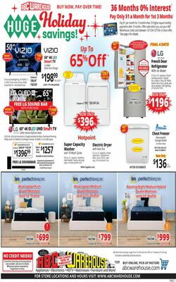 Catalogue ABC Warehouse from 12/01/2024