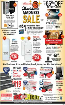 Current weekly ad ABC Warehouse