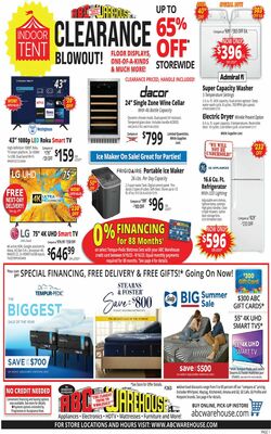 Catalogue ABC Warehouse from 09/10/2023