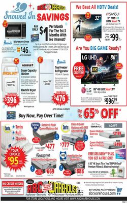 Catalogue ABC Warehouse from 01/21/2024