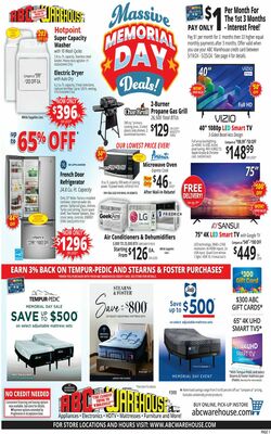 Current weekly ad ABC Warehouse