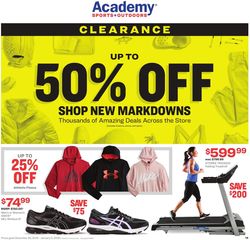 Catalogue Academy Sports from 12/26/2019