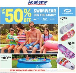 Catalogue Academy Sports from 05/26/2020