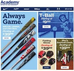 Catalogue Academy Sports from 02/28/2022