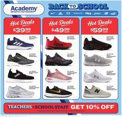 Catalogue Academy Sports from 08/08/2022