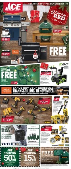 Catalogue Ace Hardware Holiday 2020 from 11/18/2020