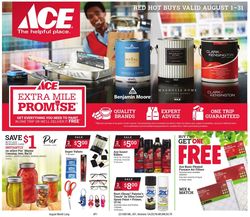 Catalogue Ace Hardware from 08/01/2021