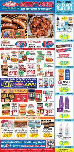 Catalogue Acme Fresh Market from 08/12/2021