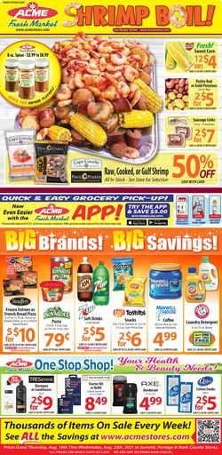 Catalogue Acme Fresh Market from 08/19/2021