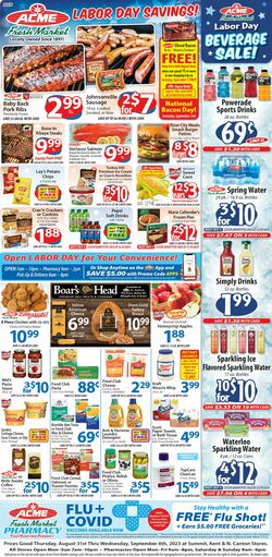 Catalogue Acme Fresh Market from 08/31/2023