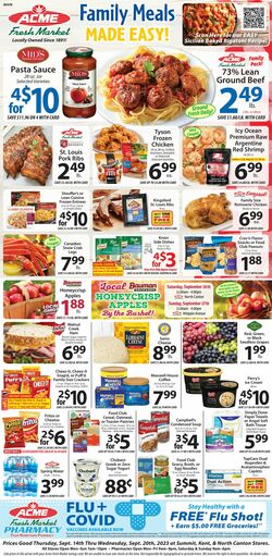 Catalogue Acme Fresh Market from 09/14/2023