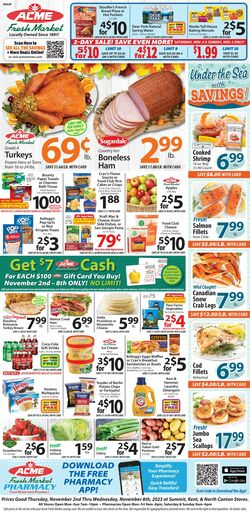 Catalogue Acme Fresh Market from 11/02/2023