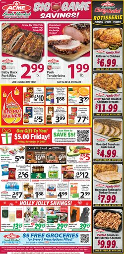 Catalogue Acme Fresh Market from 11/23/2023