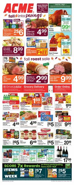 Current weekly ad Acme