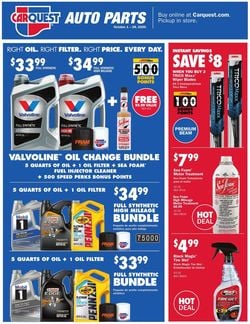 Catalogue Advance Auto Parts from 10/01/2020