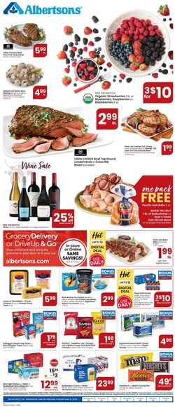 Catalogue Albertsons from 03/25/2020