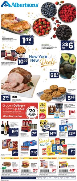 Catalogue Albertsons from 12/30/2020