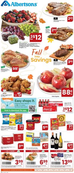 Catalogue Albertsons from 09/29/2021