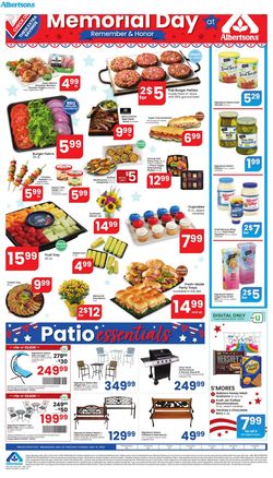 Catalogue Albertsons from 05/25/2022