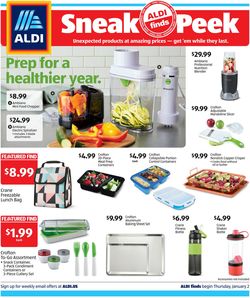 Catalogue ALDI - New Year's Ad 2019/2020 from 01/01/2020