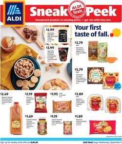 Catalogue ALDI from 09/09/2020