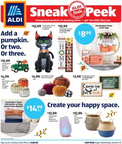 Catalogue ALDI Halloween 2021 from 10/20/2021