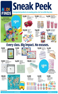 Catalogue ALDI from 07/08/2026