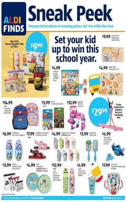 Catalogue ALDI from 07/22/2026