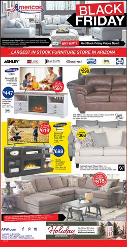 Catalogue American Furniture Warehouse -  Black Friday Ad 2019 from 11/13/2019