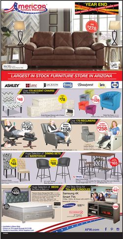 Catalogue American Furniture Warehouse from 12/25/2019