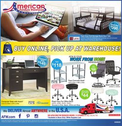 Catalogue American Furniture Warehouse from 04/09/2020