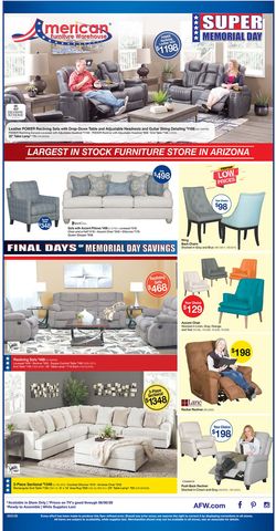 Catalogue American Furniture Warehouse from 06/01/2020