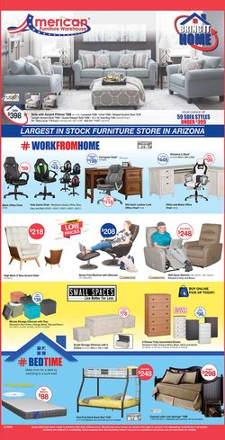 Catalogue American Furniture Warehouse from 07/26/2020