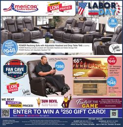 Catalogue American Furniture Warehouse from 08/25/2021