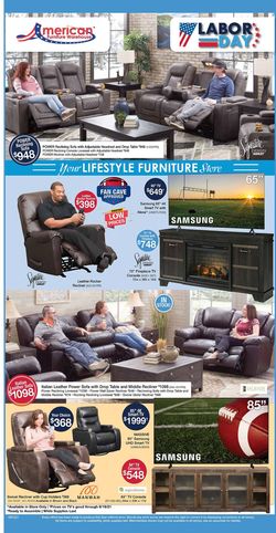Catalogue American Furniture Warehouse from 09/13/2021