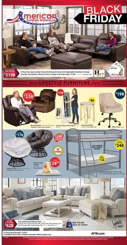 Catalogue American Furniture Warehouse BLACK FRIDAY 2021 from 11/14/2021